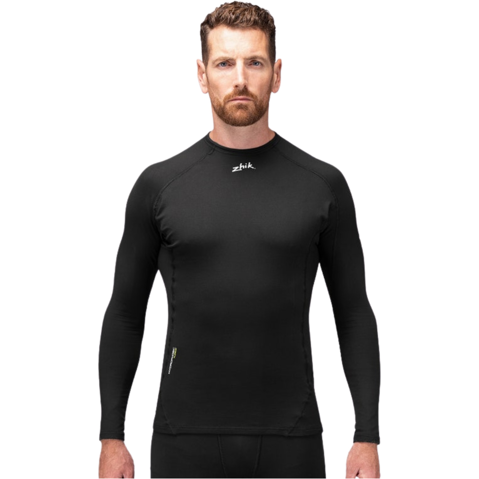 2026 Zhik Mens Hydrophobic Fleece Top DTP-420-M-BLK - Black